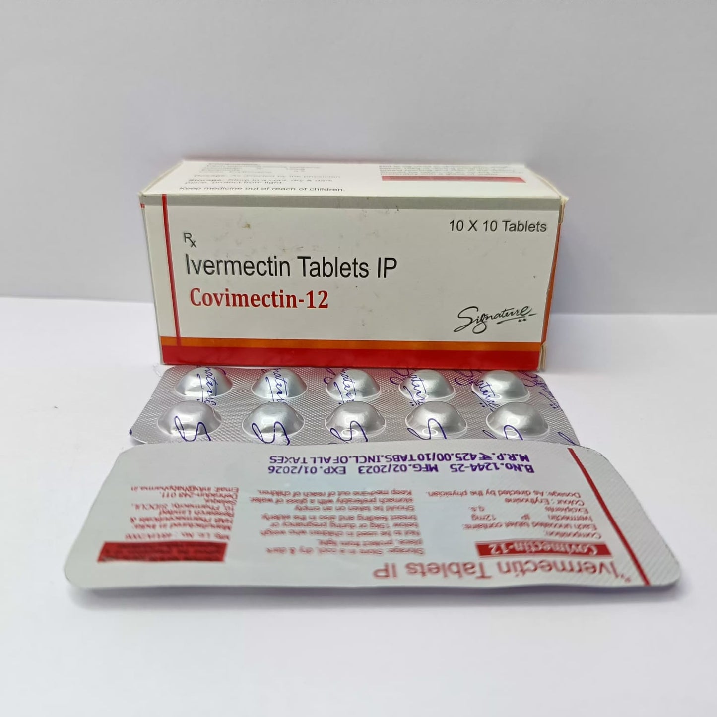 Covimectin 12mg (Signature) - Ivermectin Tablets