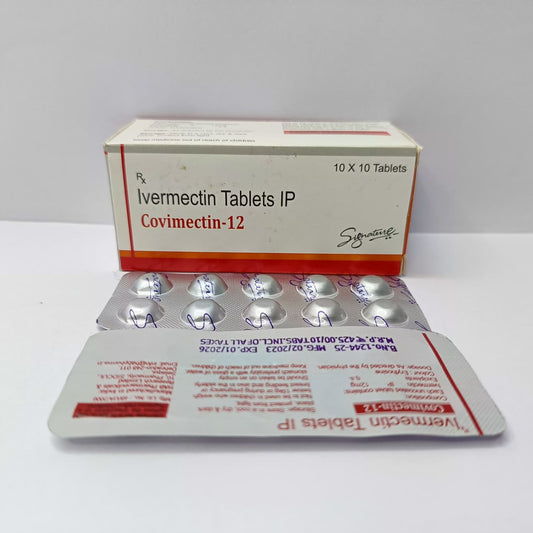 Covimectin 12mg (Signature) - Ivermectin Tablets