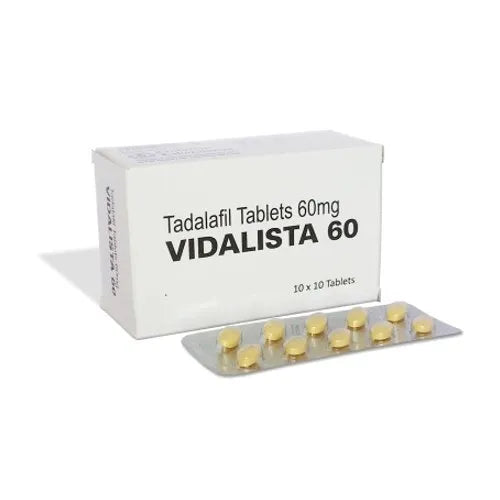 Vidalista 60 mg - Tadalafil Tablets