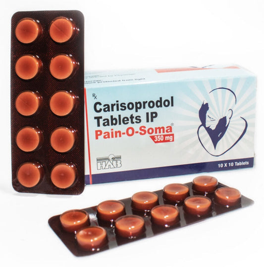Soma (Carisoprodol) 350 mg By HAB - Zopiclone - UK Store