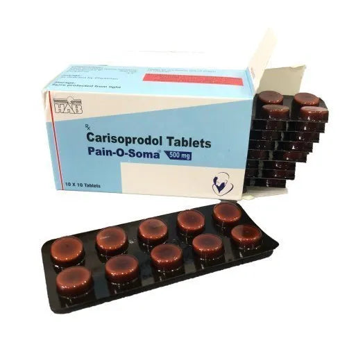 Soma (Carisoprodol) 500 mg By HAB - Zopiclone - UK Store