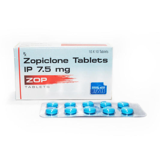 Zop 7.5 mg By HAB Pharma - Zopiclone - UK Store